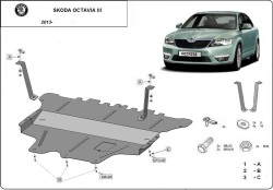 Unterfahrschutz AUDI A3 Limousine (8VS, 8VM) - Blech