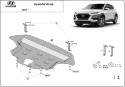 Unterfahrschutz Motorschutz HYUNDAI KONA (OS) - Stahl