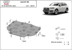 Getriebeschutz AUDI Q7 Van (4MB, 4MG) - Blech