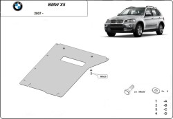 Getriebeschutz BMW X5 (E70) - Blech