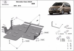 Getriebeschutz MERCEDES-BENZ VITO VAN (W639) - Blech